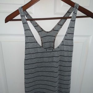 Grey lululemon tank top